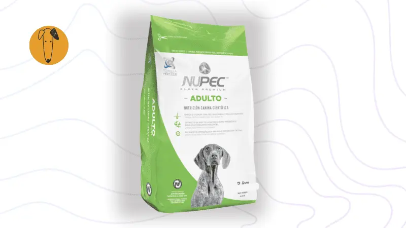 Bolsa de croquetas Nupec Adulto 20 kg para perros